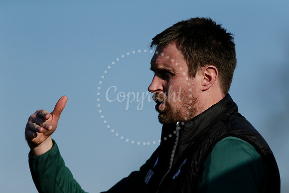 Harleston Town FC manager Matt Halliday