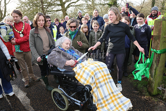Thornham Walks opening ceremony