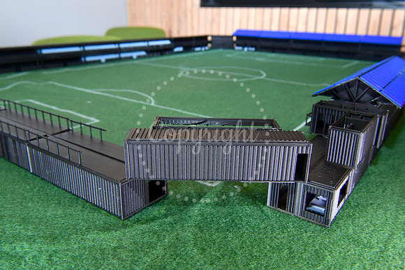 Gusto House, football stadium model