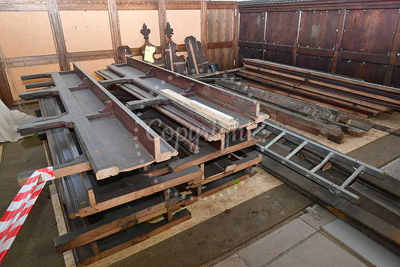Newark Parish Church heritage work