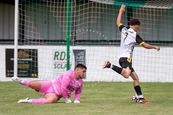 Soham Town Rangers FC, Julius Martin Lane. Opening match of new