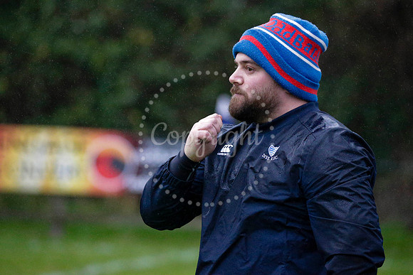 Diss Rugby Club first team coach Alex Kelsall