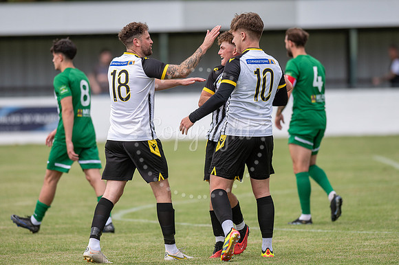 Soham Town Rangers FC, Julius Martin Lane. Opening match of new