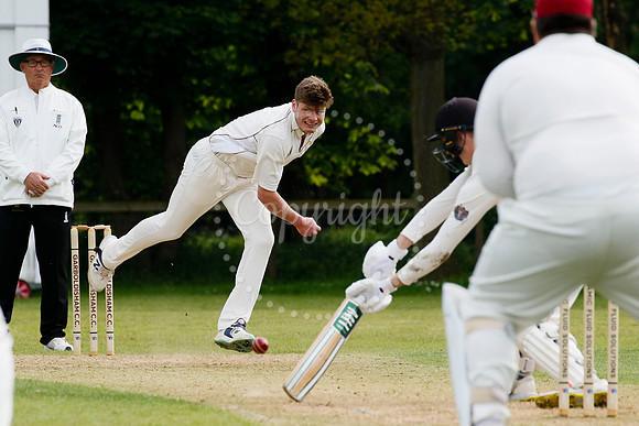Cricket action from Garboldisham vs Downham Stow in their first