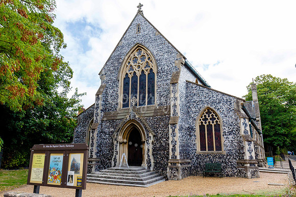 St John the Baptist Church in Harleston which was broken into ov
