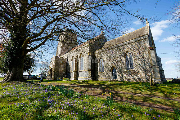 St Marys Church, Market Weston window restoration
