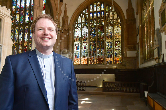 Rev Chris Lion of Newark Parish Church