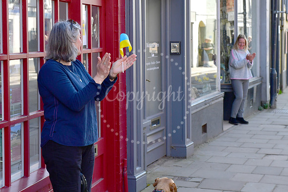 Clap for Ukraine at Southwell