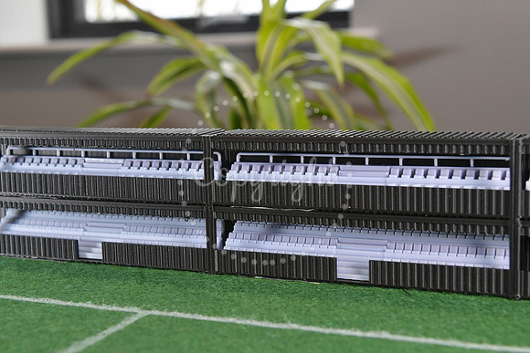 Gusto House, football stadium model