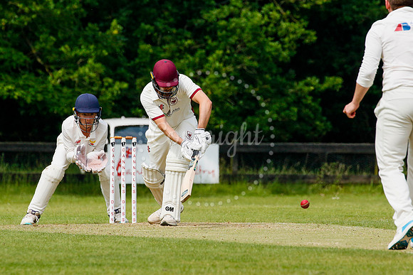 Cricket action from Old Buckenham vs. Great Melton
