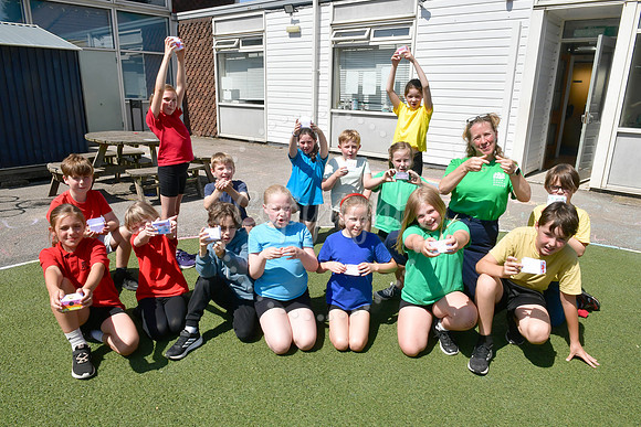 Create Day at Orston Primary School, with visit from Royal Balle