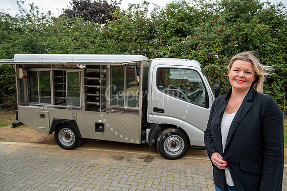 Thurston.Sarah Webb has started a new snack van service, Webby