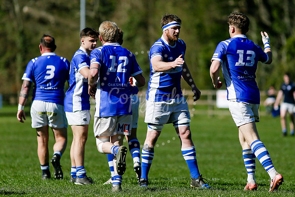 Rugby action from Diss vs Ely
