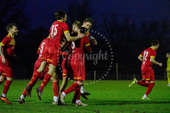 Football action from Walsham-le-Willows vs Whitstable Town