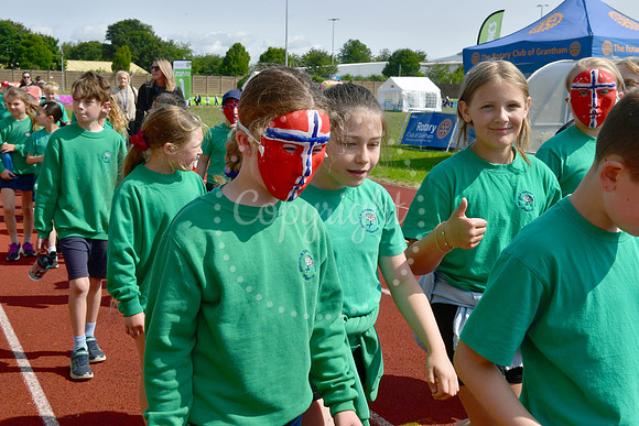 Mini Olympics at Grantham Meres Stadium