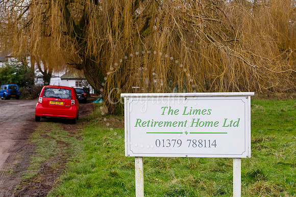 The Limes Retirement Care home in Mellis