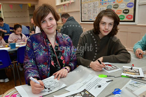 Stained Glass window making workshop at Hope Community Methodist