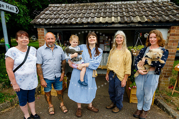 Wattisfield's Nature Restoration Project group  held an opening