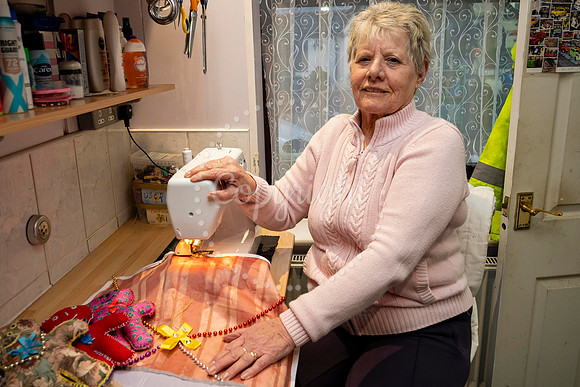 Megan Blackbourn has been sewing lots of fiddle blankets and tra