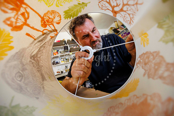Mike Fenton Artist and Designer at designermakers21 in Diss maki