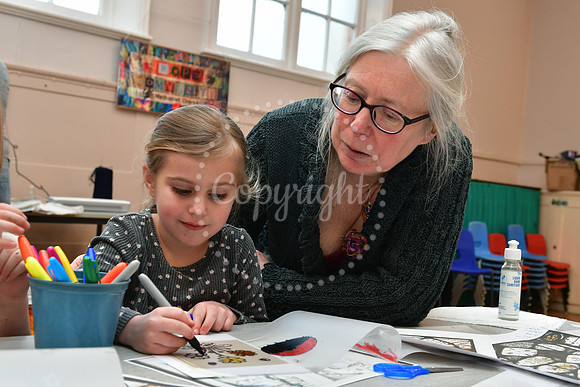 Stained Glass window making workshop at Hope Community Methodist