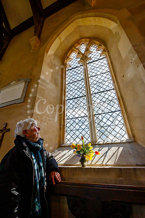 St Marys Church, Market Weston window restoration