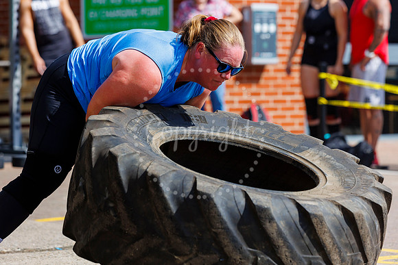 Strongman event at Diss Fit Club in Hopper Way.