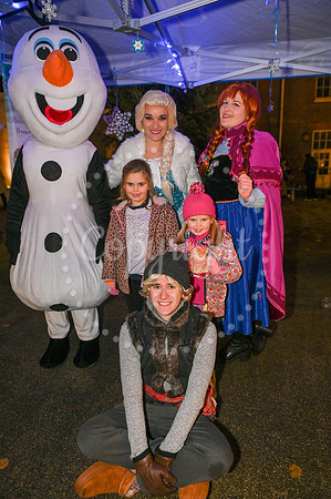 Newmarket Christmas Lights switch on. Picture by Mark Westley