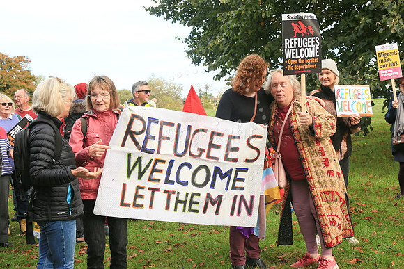 Pro Refugee Demonstration Diss