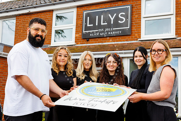 Lilys salon has been nominated for four Salon Business Awards