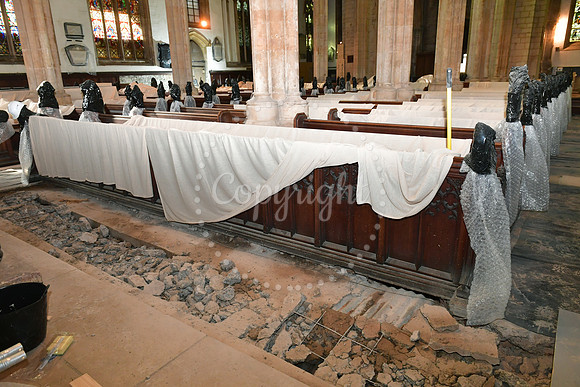 Newark Parish Church heritage work