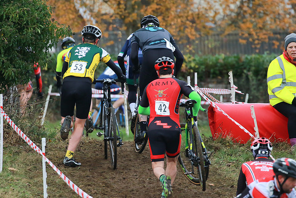 Cyclo-cross event in Redgrave