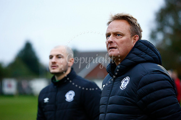 Soham Town Rangers manager Lance Key