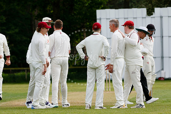 Cricket action from Garboldisham vs Downham Stow in their first
