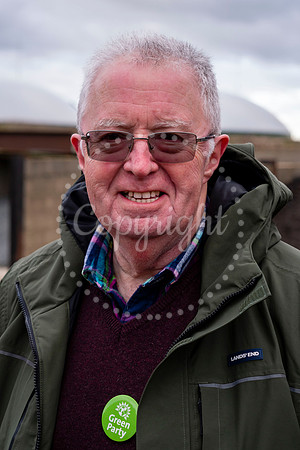 Residents of Bressingham are staging a protest outside AD plant