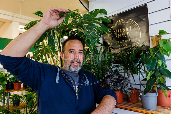 David Morrell of Shabby Shack Tradings at No. 8 Marketplace in D