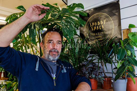 David Morrell of Shabby Shack Tradings at No. 8 Marketplace in D