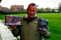 Billy Ellwood who has hosted a free fireworks display for 17 yea