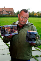 Billy Ellwood who has hosted a free fireworks display for 17 yea