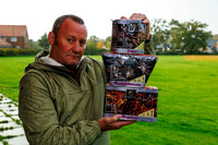 Billy Ellwood who has hosted a free fireworks display for 17 yea