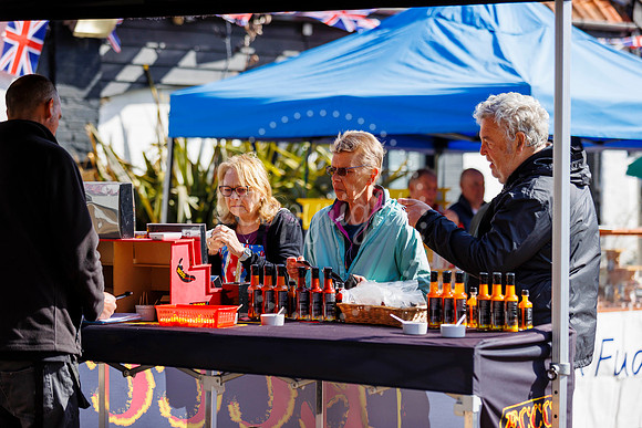 Harleston Food and Drink Festival, a Coronation Kitchen Market h