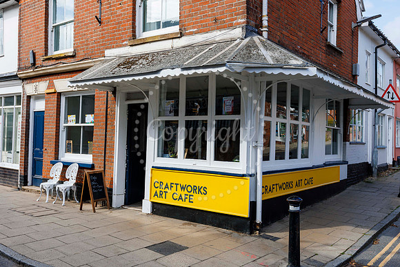 Jo Shepherd has opened Craftworks Art Cafe in Harleston last wee