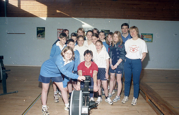 25 years ago -rowing at the Grove