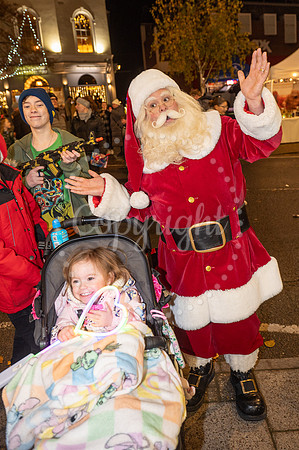 Newmarket Christmas Lights switch on. Picture by Mark Westley