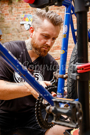 The first Repair Cafe held at Designermakers 21 in Diss