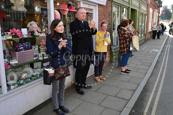 Clap for Ukraine at Southwell