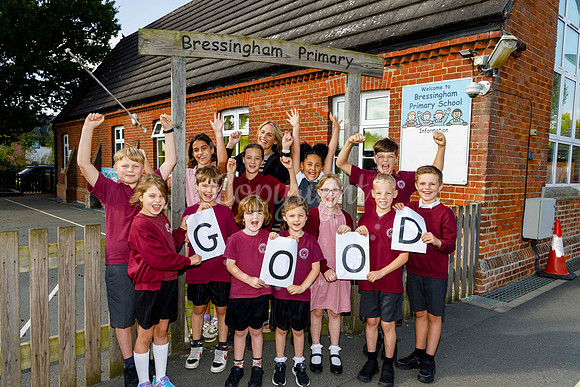 Bressingham Primary school has received a Good Ofsted report