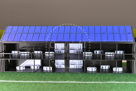 Gusto House, football stadium model
