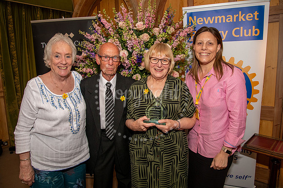 Newmarket Community Awards 2024 at the Jockey Club Rooms. Pictur