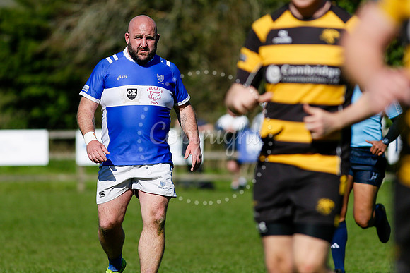 Rugby action from Diss vs Ely
